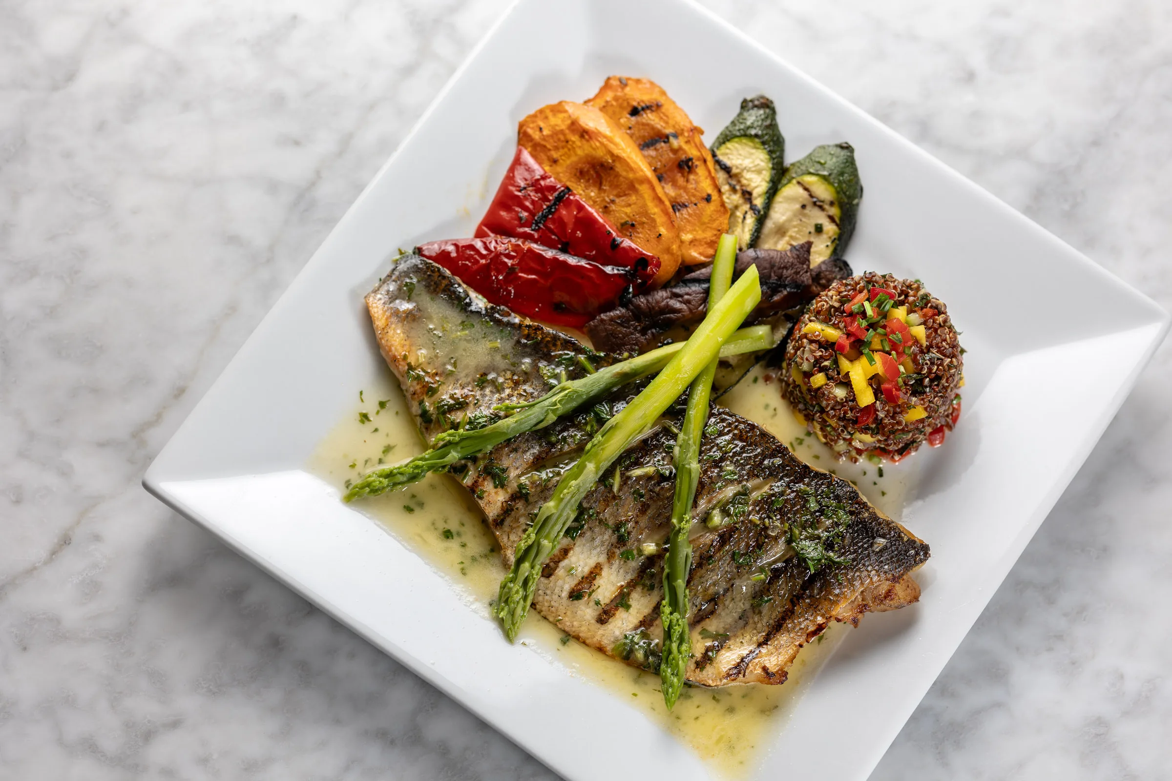 On-location food styling at Le Provencal restaurant, Mamaroneck NY