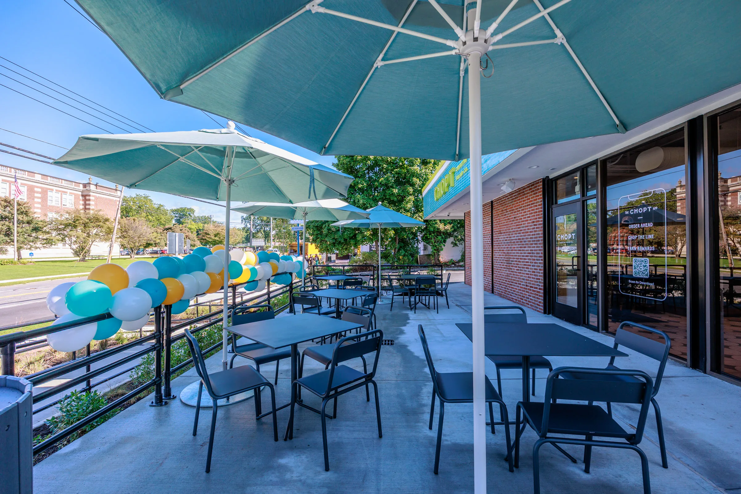 Chopt Salad Co. menu photography — featured salad with toppings, Westchester NY