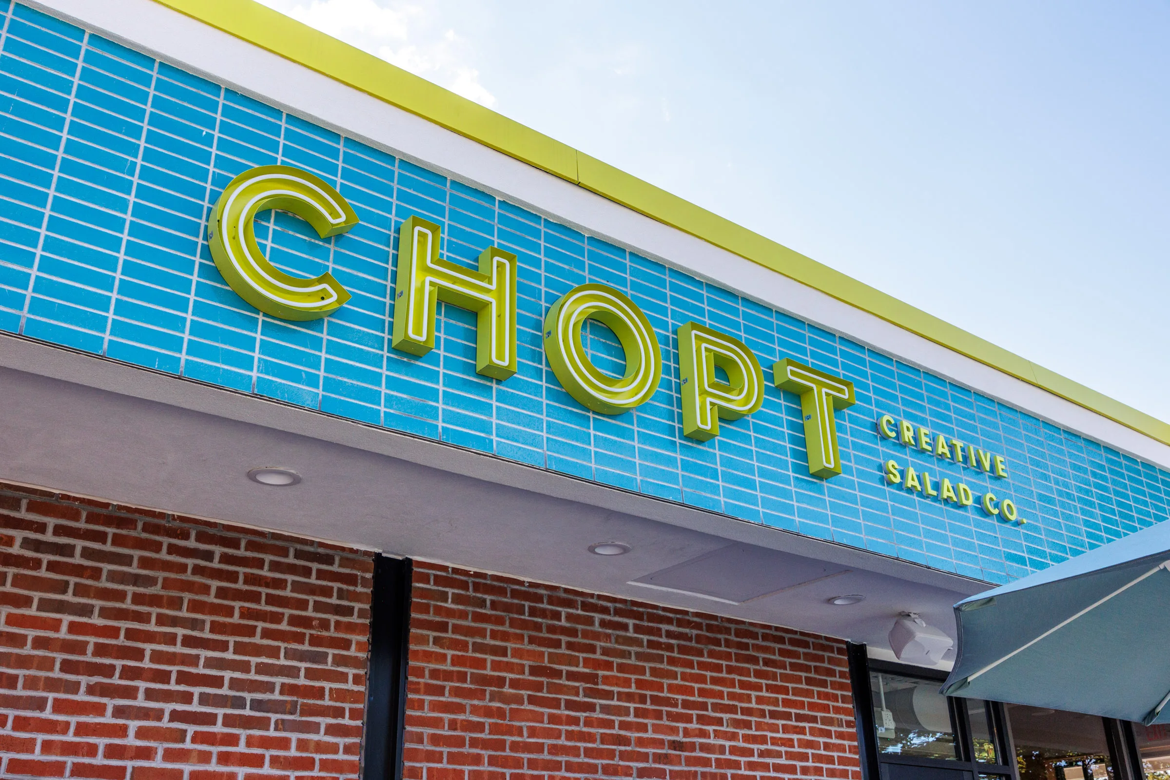 Menu photography — fresh ingredients at Chopt Salad Co., Westchester County NY