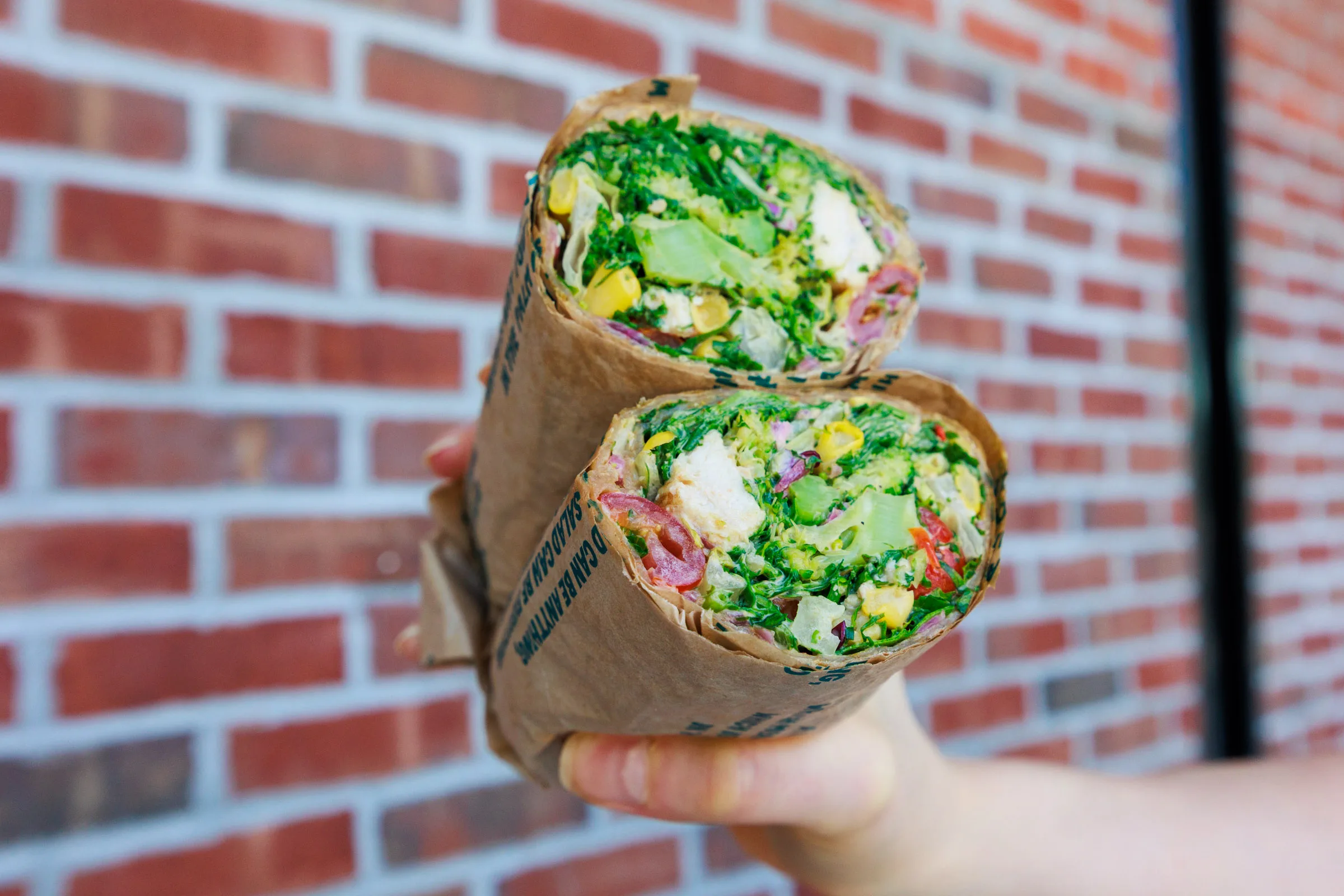 Menu photography — customized salad bowl at Chopt, Westchester County NY