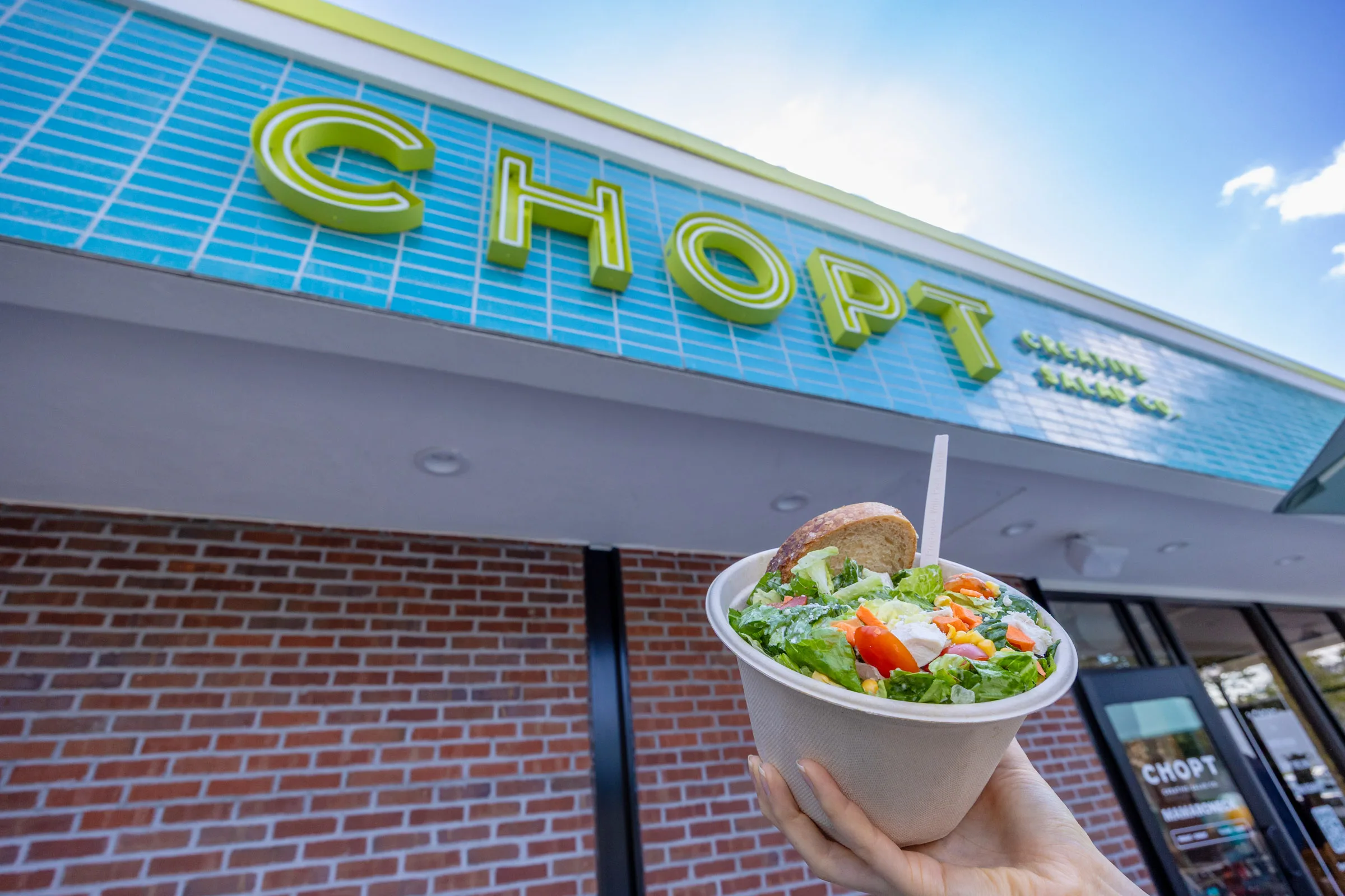 Food photography — signature salad at Chopt Salad Co., Westchester County NY